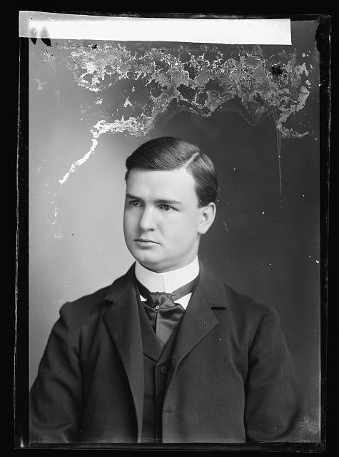 Photo:G.M. Hunter Portrait Young Man Studio Photograph