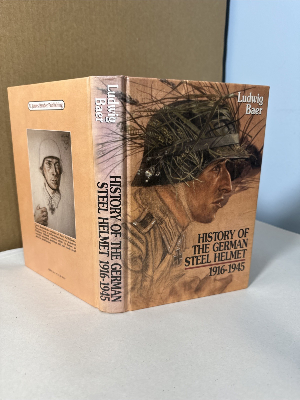 History Of The German Steel Helmet 1916-1945 by Ludwig Baer 2001 Book