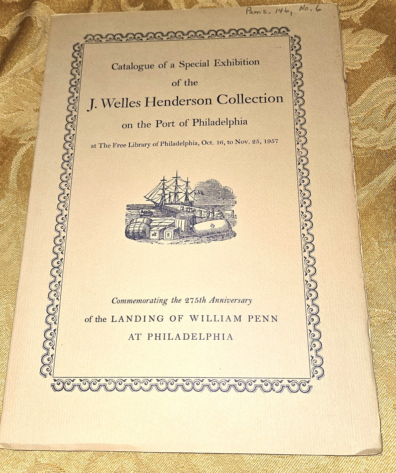 Port of Philadelphia 1957 Exhibition Catalogue - J. Welles Henderson Collection