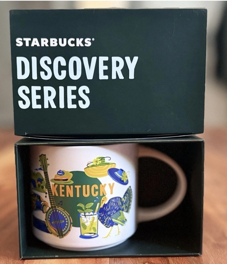 💚NWT Starbucks Discovery Series “Kentucky” Ceramic Coffee Mug