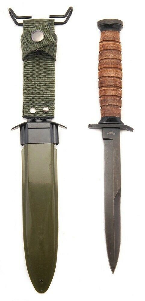 U.S. WWII M3 Fighting Knife with Scabbard