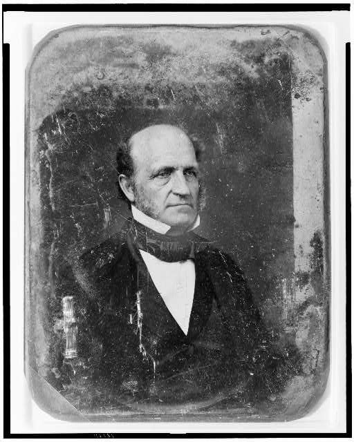 Photo:Unidentified Man Possibly Marshall P Wilder Portrait  1840s