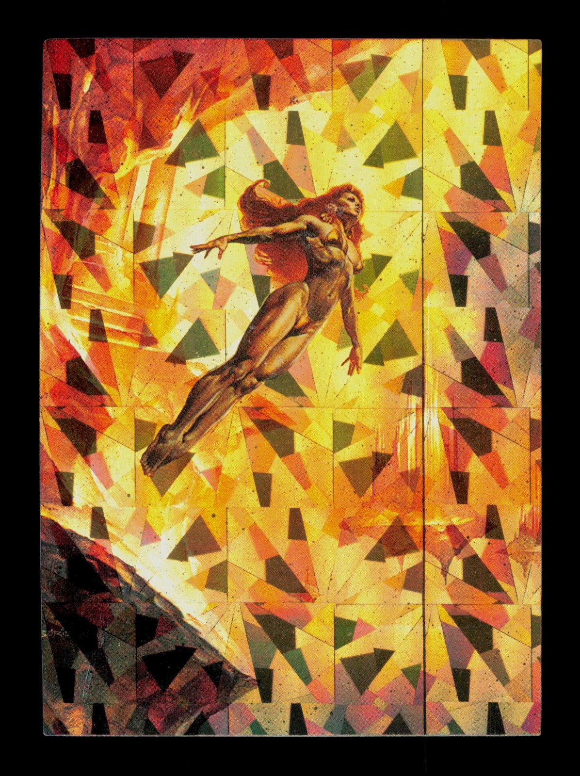 18 Diving Boris 3 All-Prism Fantasy Art Trading Card TC