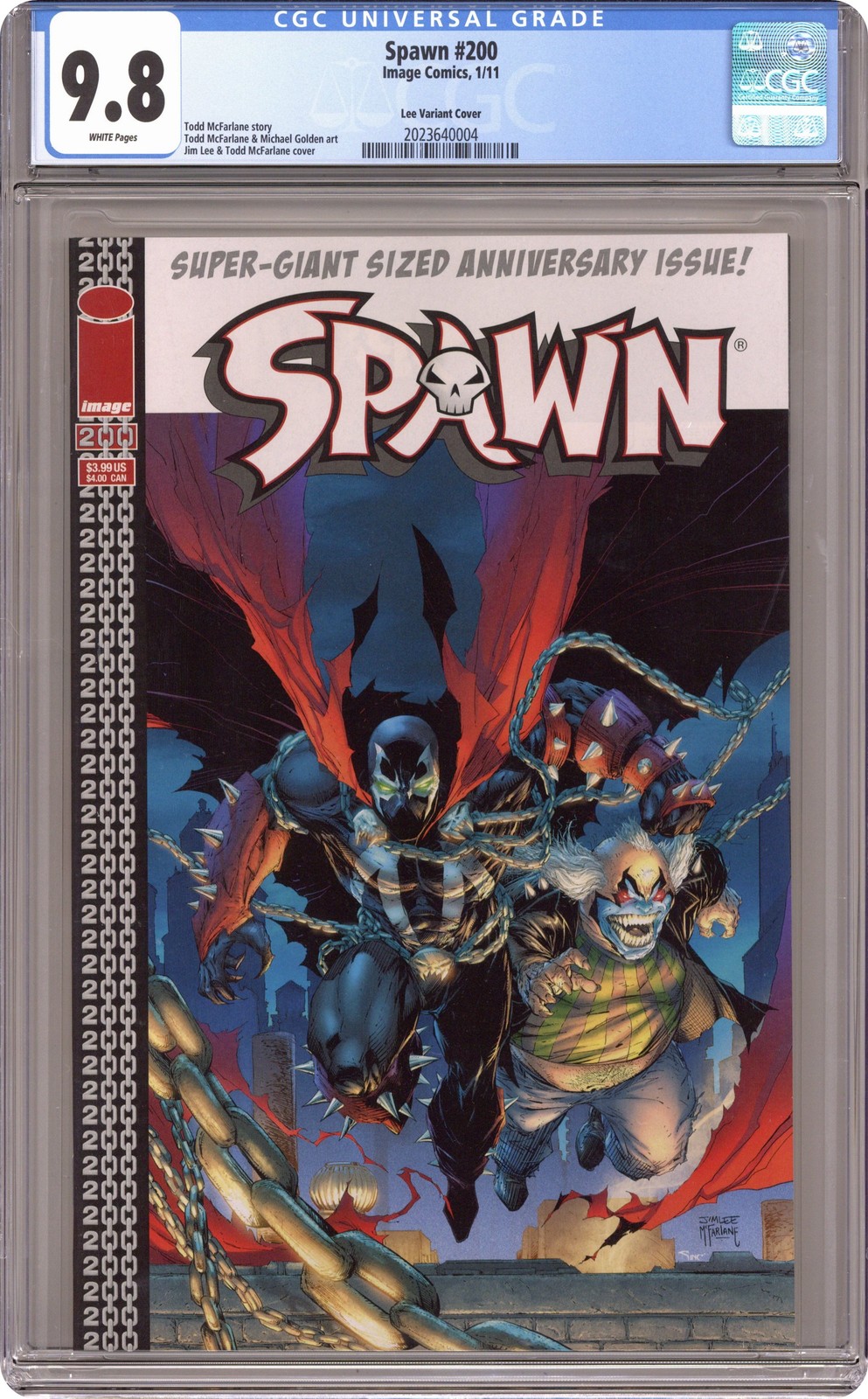 Spawn 200C Lee Variant CGC 9.8 2011 2023640004