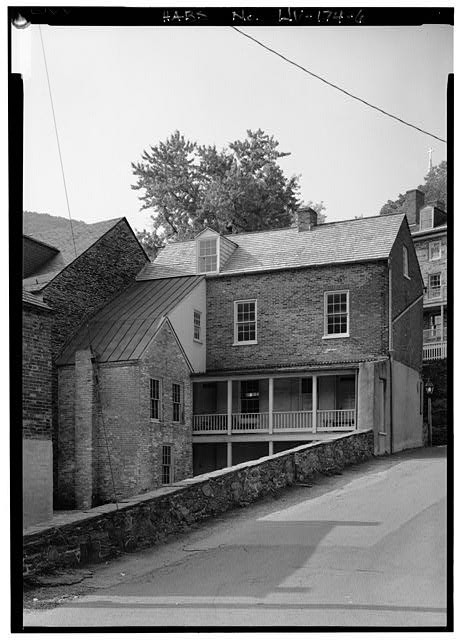 6. View from Potomac Street High Street, Duplicates 1958 view - Neg. No.