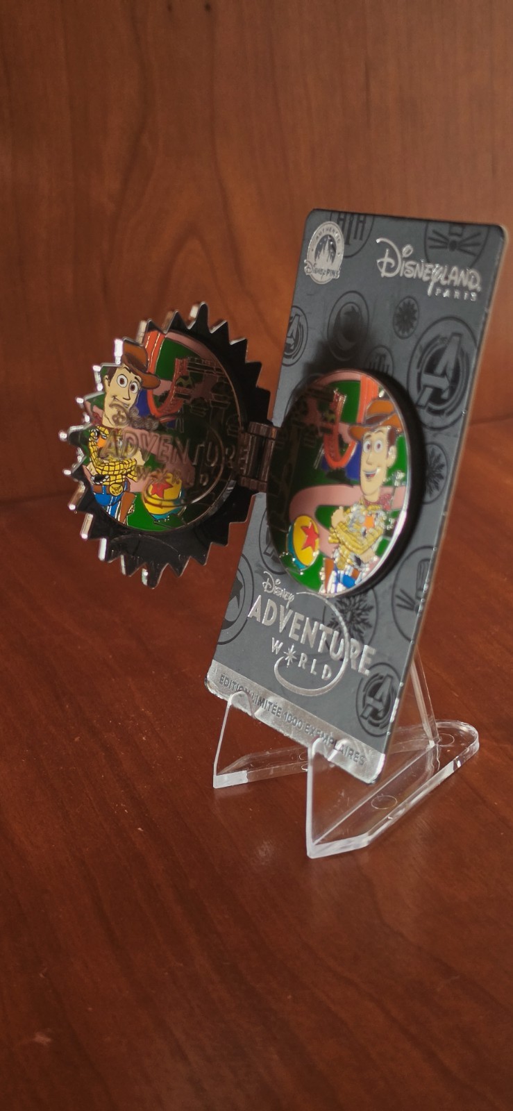 Disneyland Paris Woody Adventure World Single Pin Limited Edition LE 1000 (#65)
