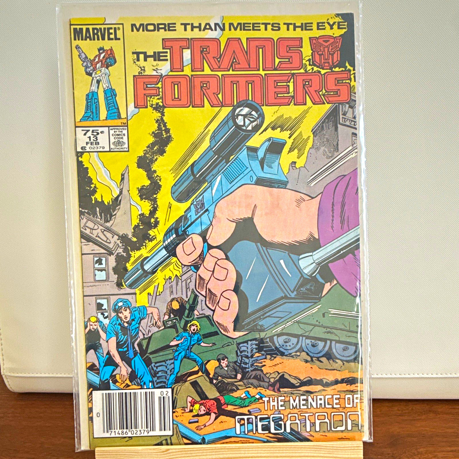 Marvel The Transformers #13 (1985) The Menace of Megatron Bill Mantlo