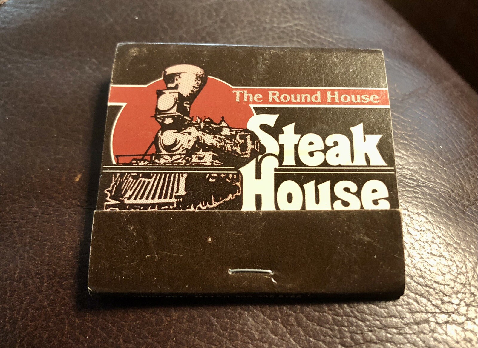The Round House Steakhouse, Sparks, NV, Full Unstruck Matchbook 