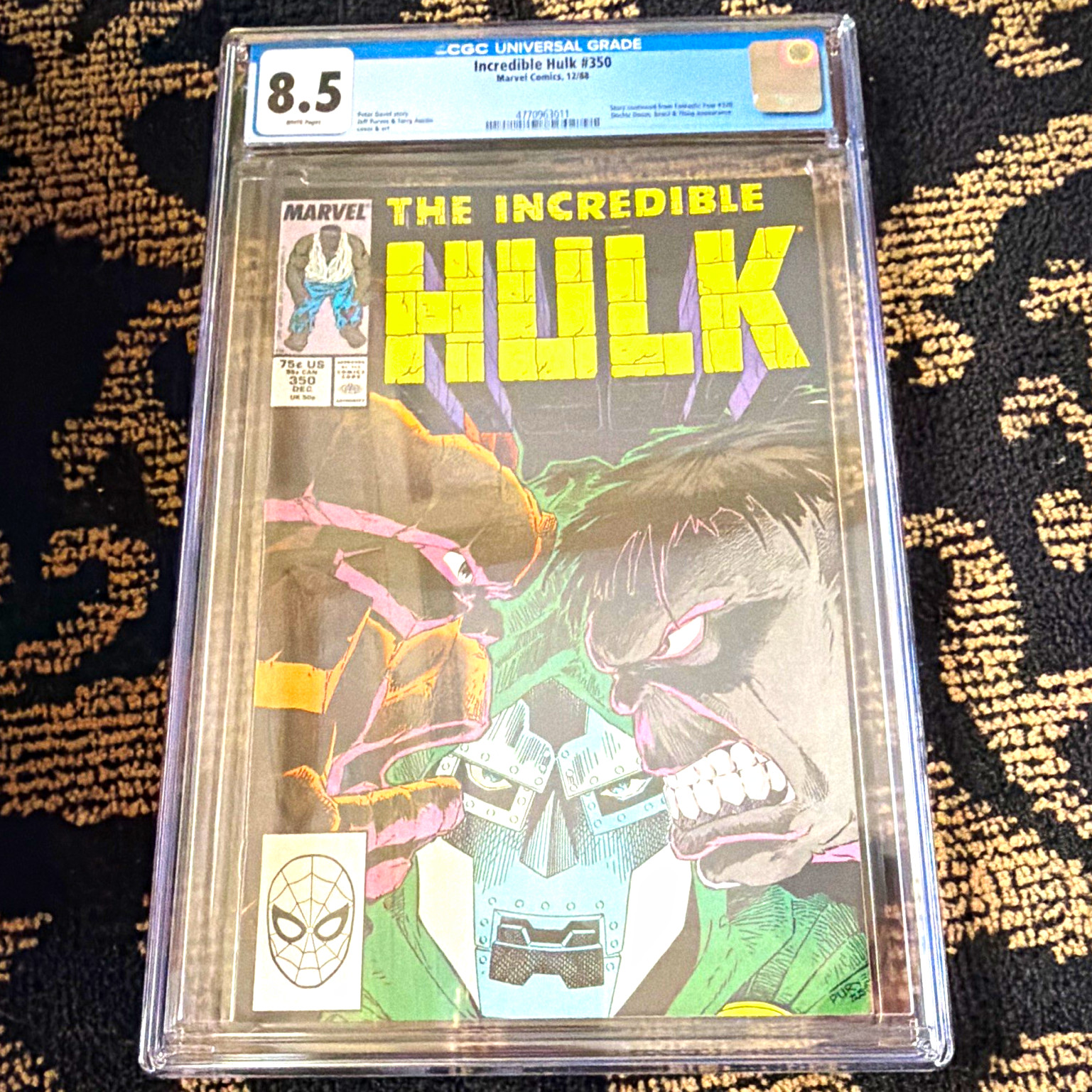 The Incredible Hulk #350 CGC 8.5 (1988) Marvel Comics First Printing Very Hot