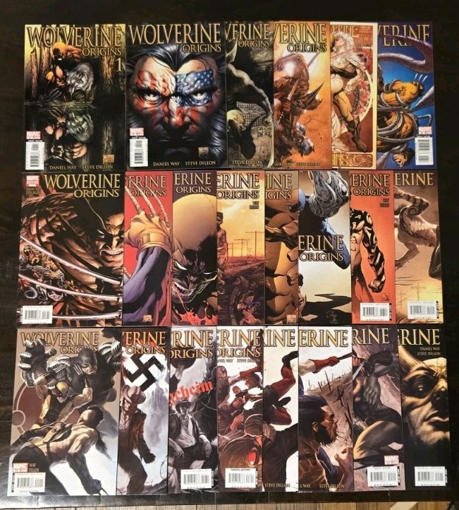 Wolverine  Origins #1-22  (Marvel Comics 2006)