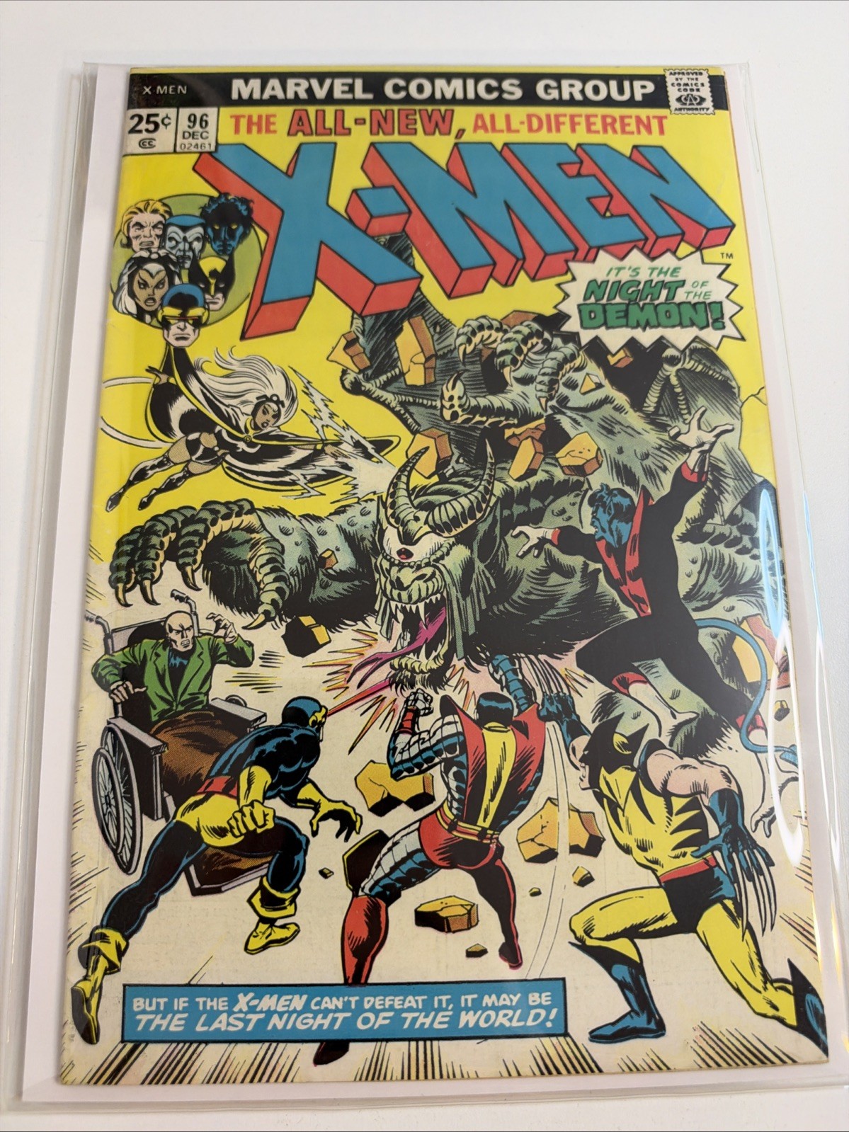 X-Men #96 Vintage Marvel Comics  1975 VF