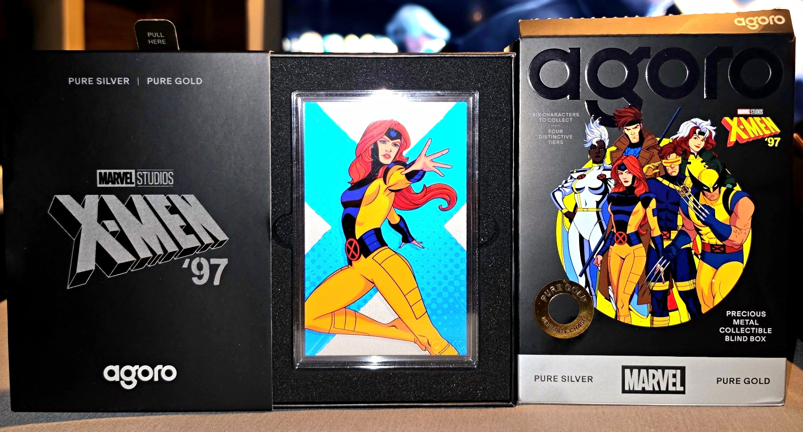 SDCC 2026 Agoro Marvel Studios X-Men '97 Pure Silver/Gold 6-Card