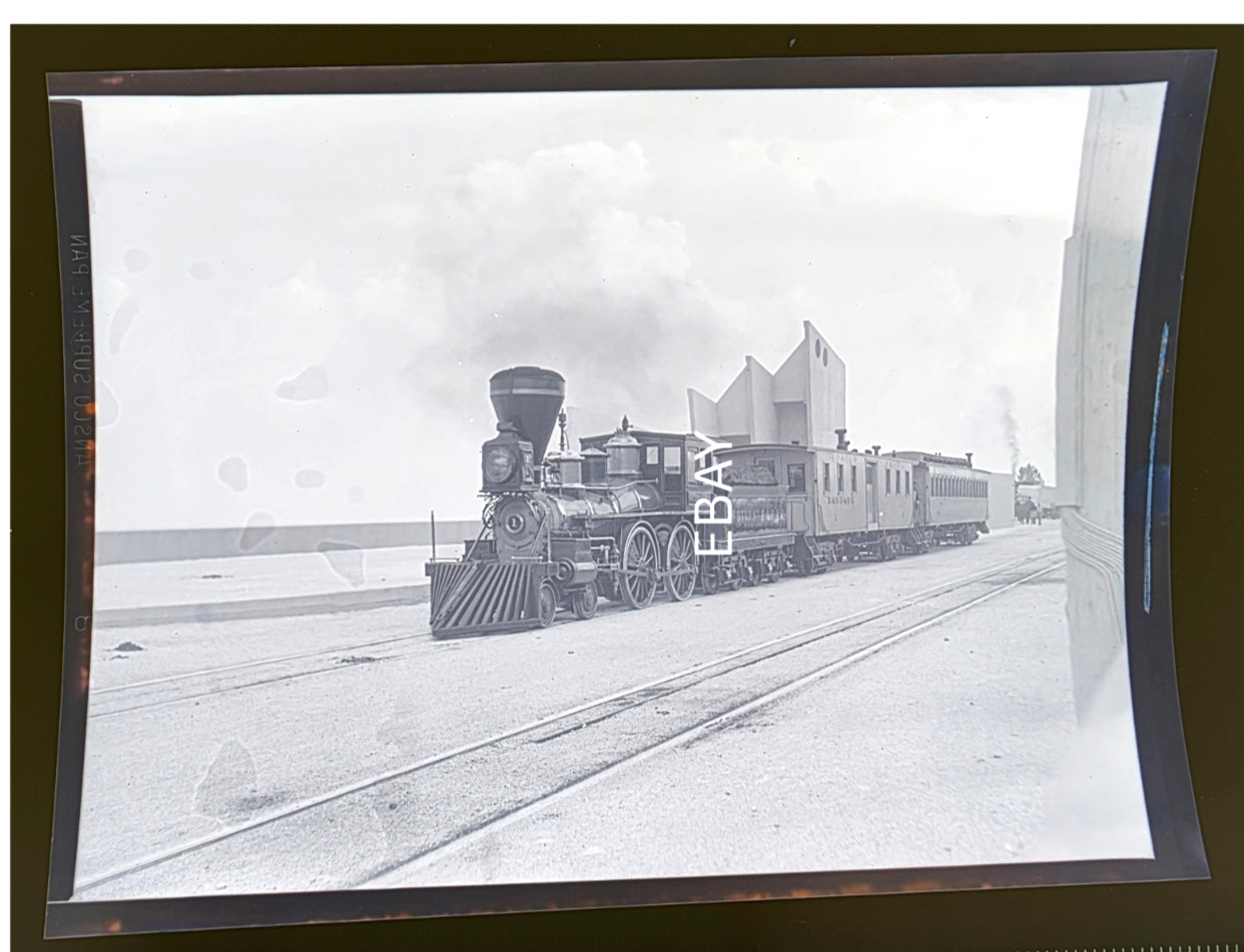 C. 1940s Great Northern Railroad No. 1 William Crooks CHI RR Fair Photo Negative