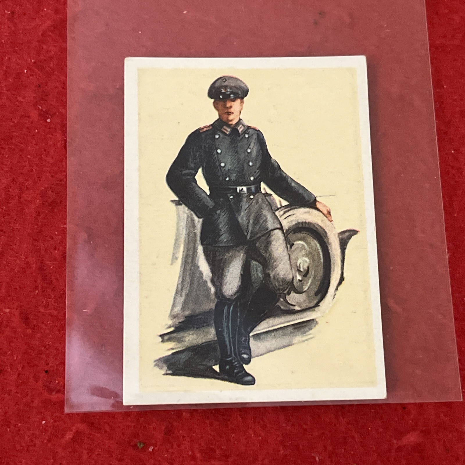 1930s Abdulla “Soldier Images” MOTOR TRANSPORT DRIVER Tobacco Card #2   VG-EX