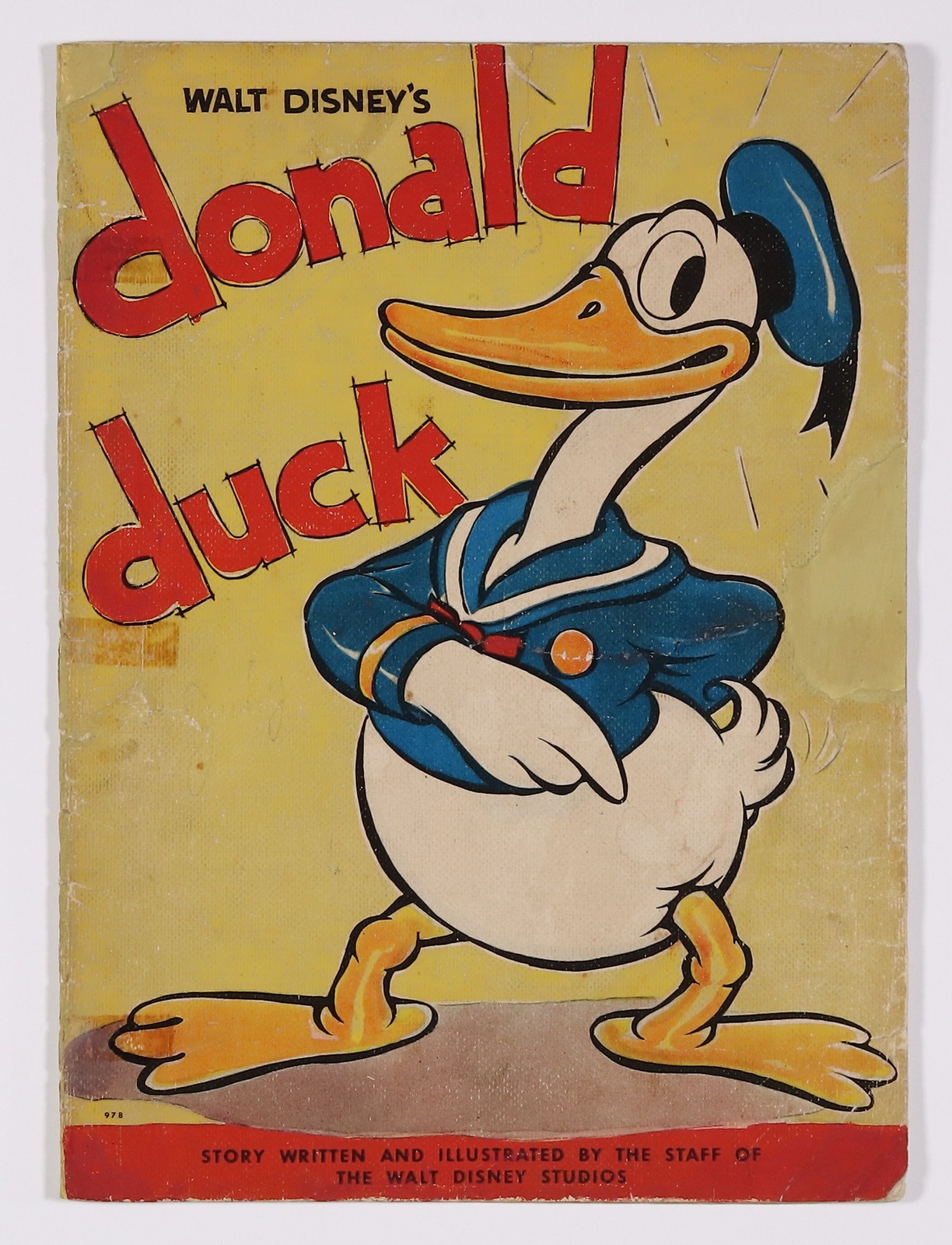 Donald Duck #978 FR 1.0 RESTORED 1935 1st book devoted to Donald Duck