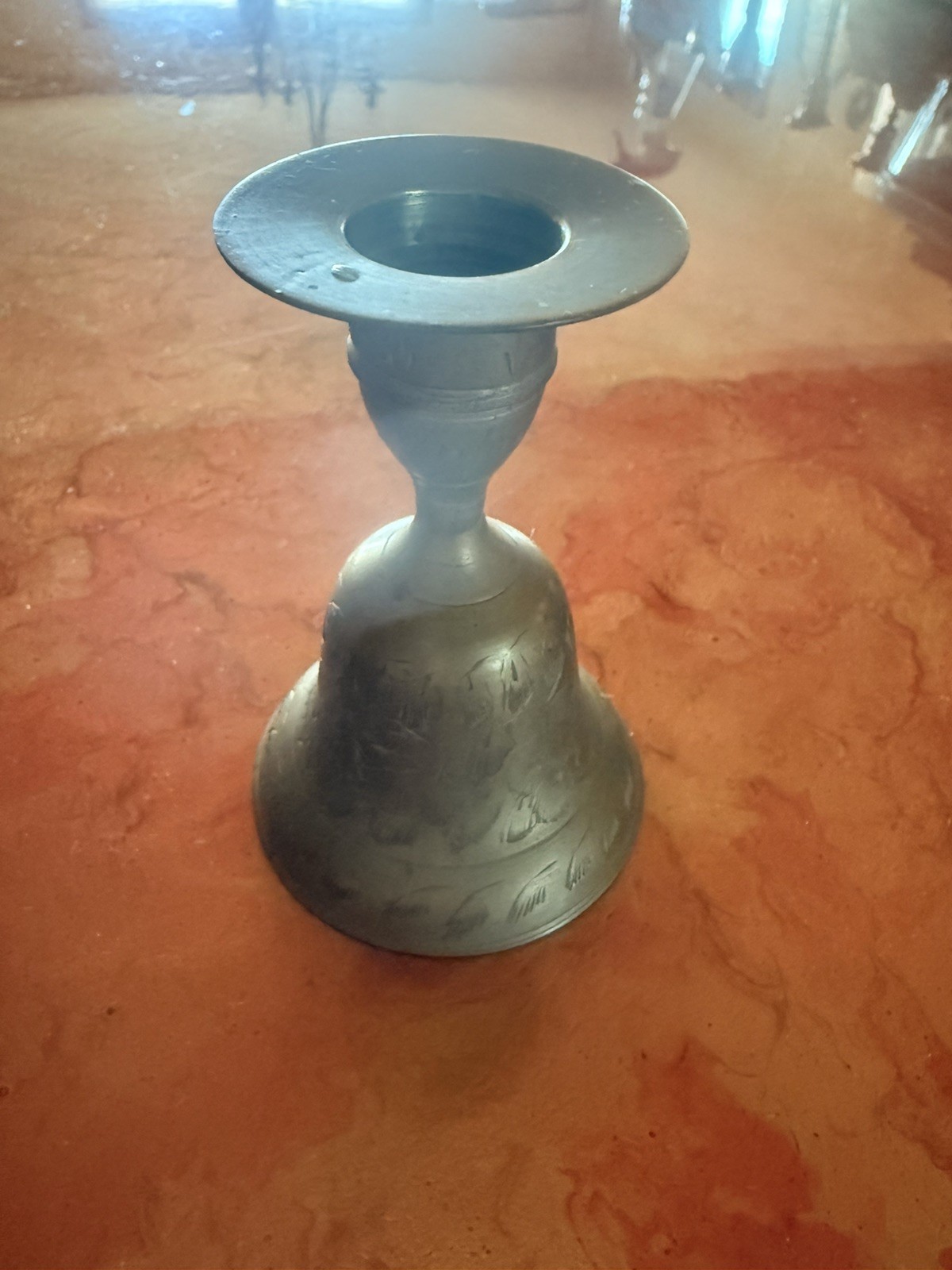VTG Brass Candlestick/Bell From India