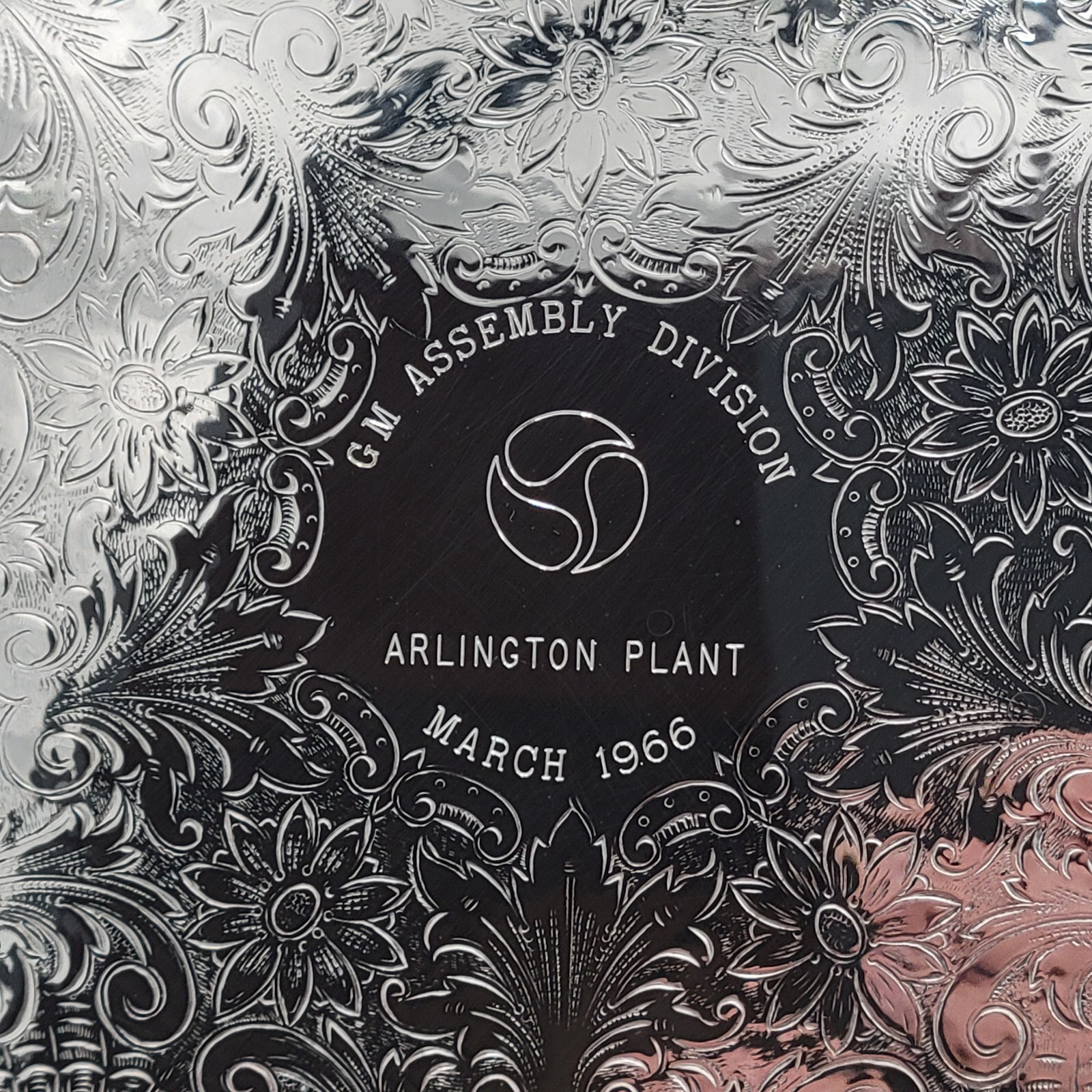 Vintage GM Auto Division Arlington Plant Award March 1966 12\