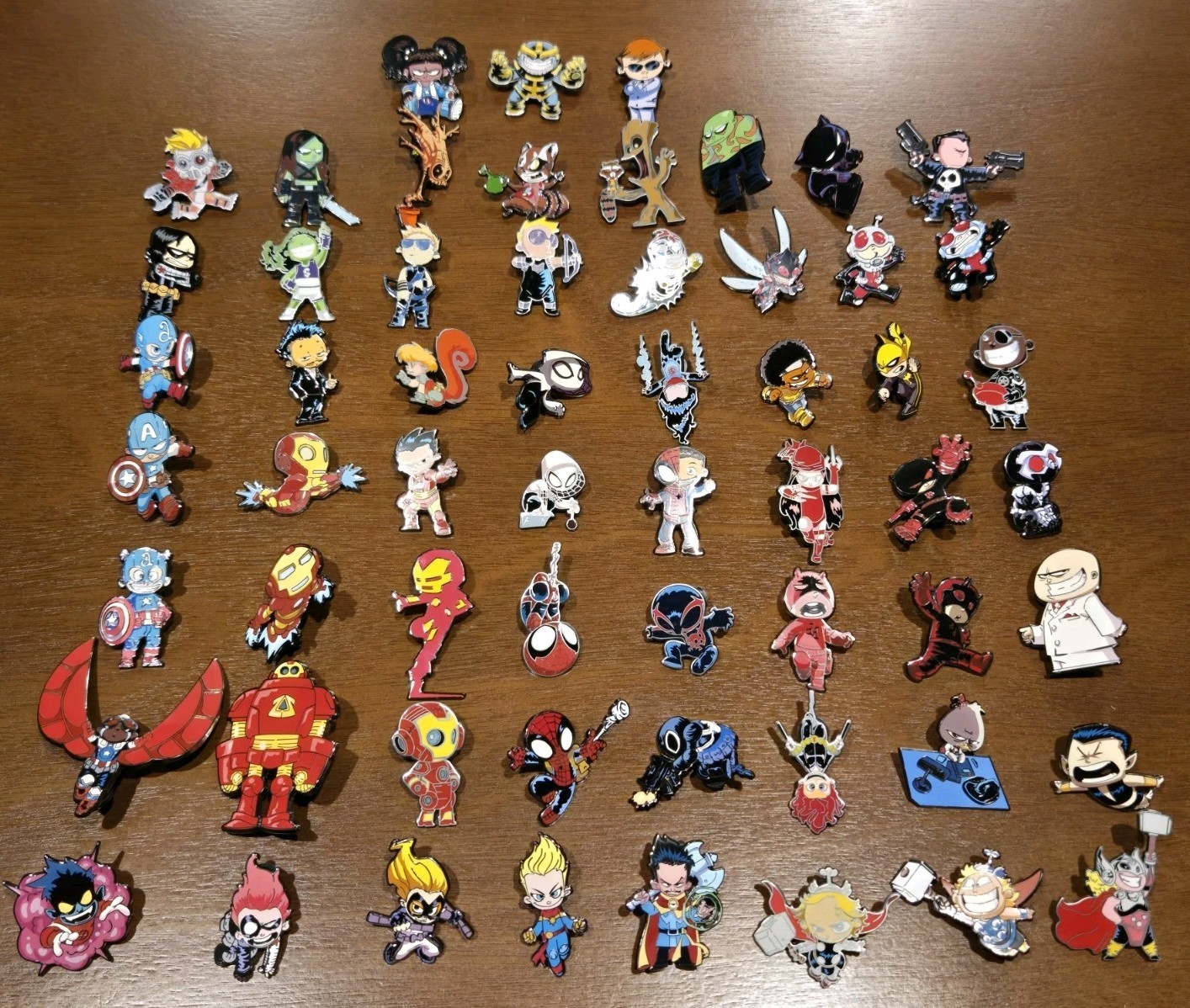 SDCC MARVEL Comic Skottie Young Pin Collection 59 Enamel Pin HUGE Lot RARE