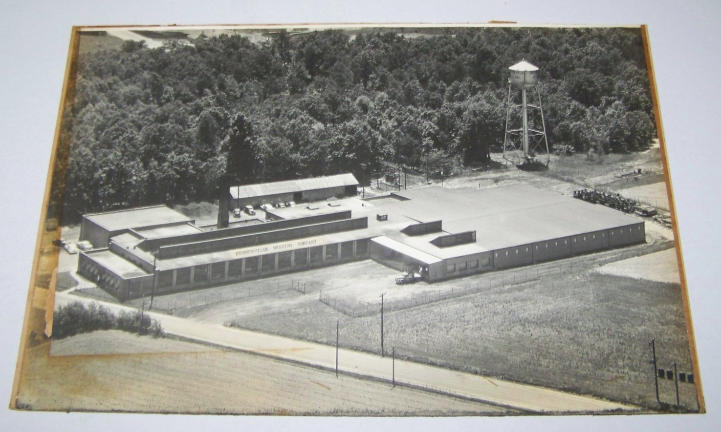 vtg Kernersville Weaving Company mounted picture 20\