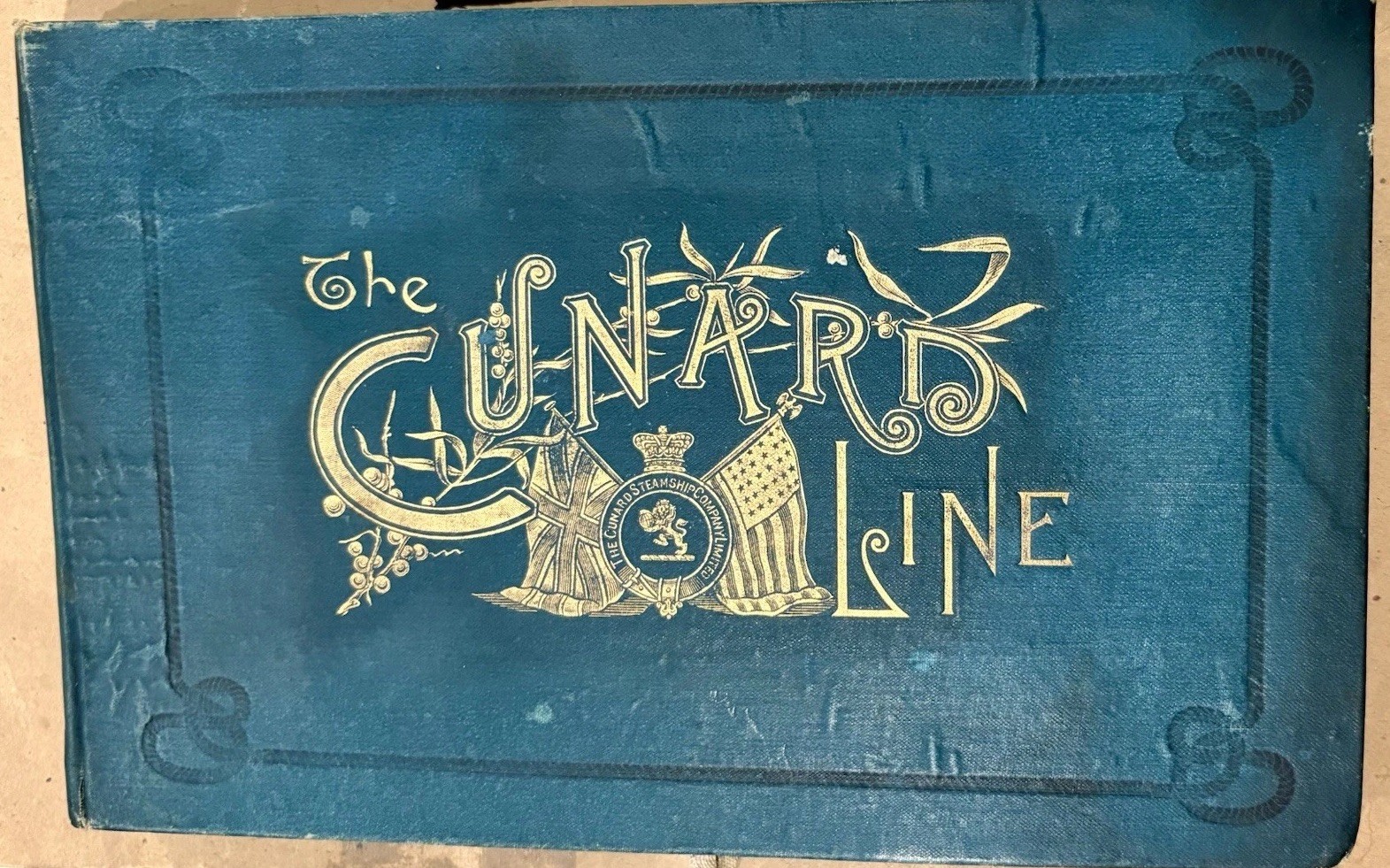 1893 Book The Cunard Line & The World’s Fair Chicago—SS Campania