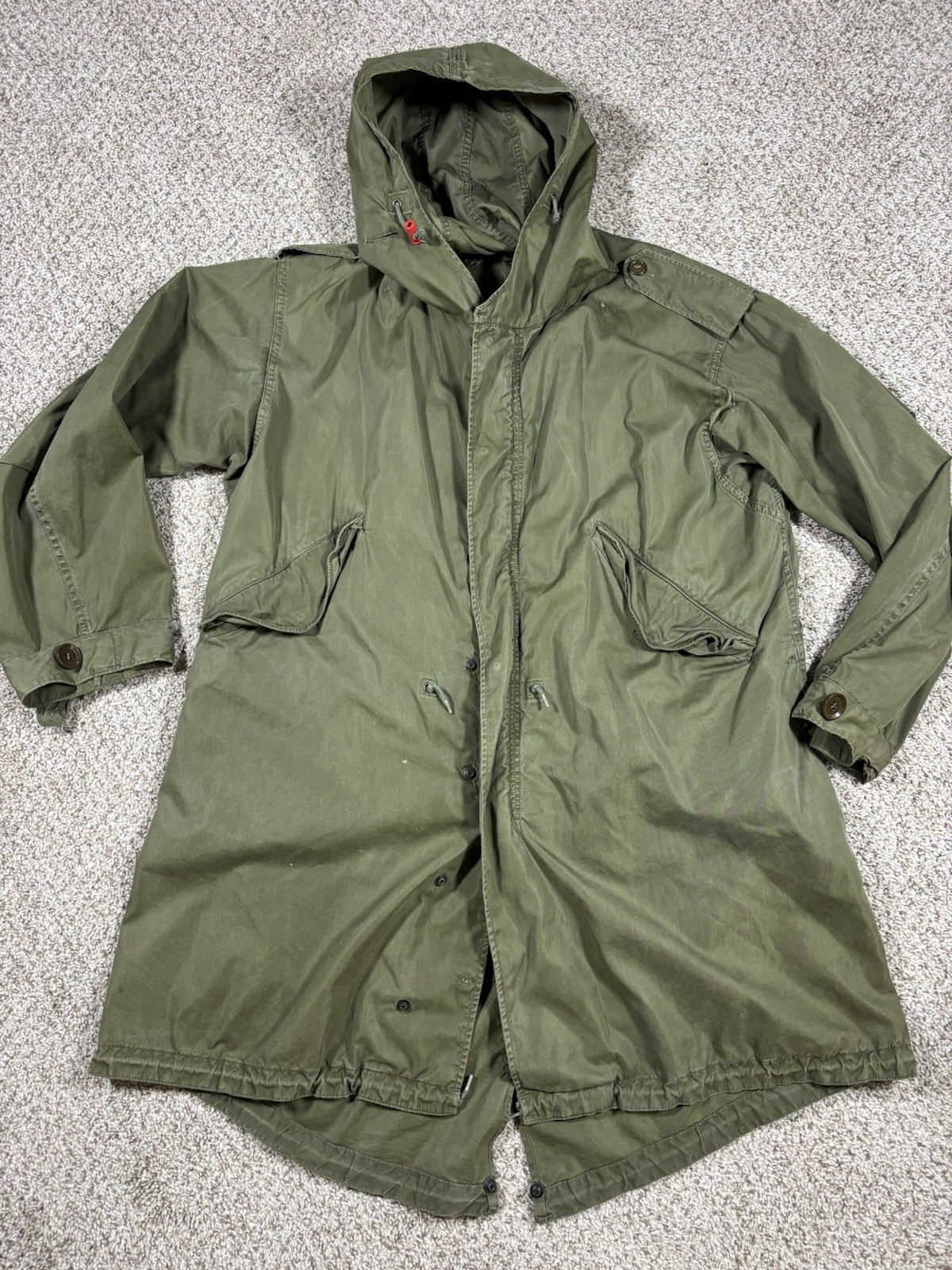 VTG Korean War Era Fishtail Parka M-1951