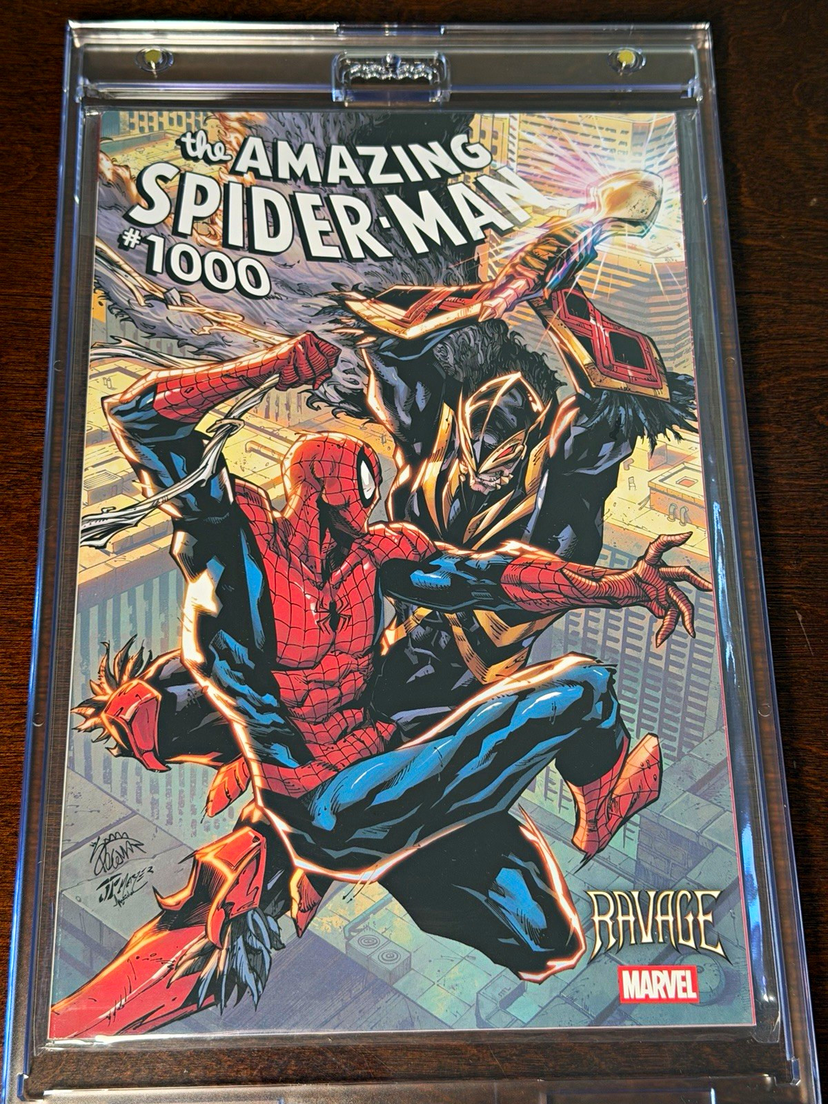 FREE SHIPPING The Amazing Spider-Man #1000 Spider-Man Ryan Stegman “Ravage”