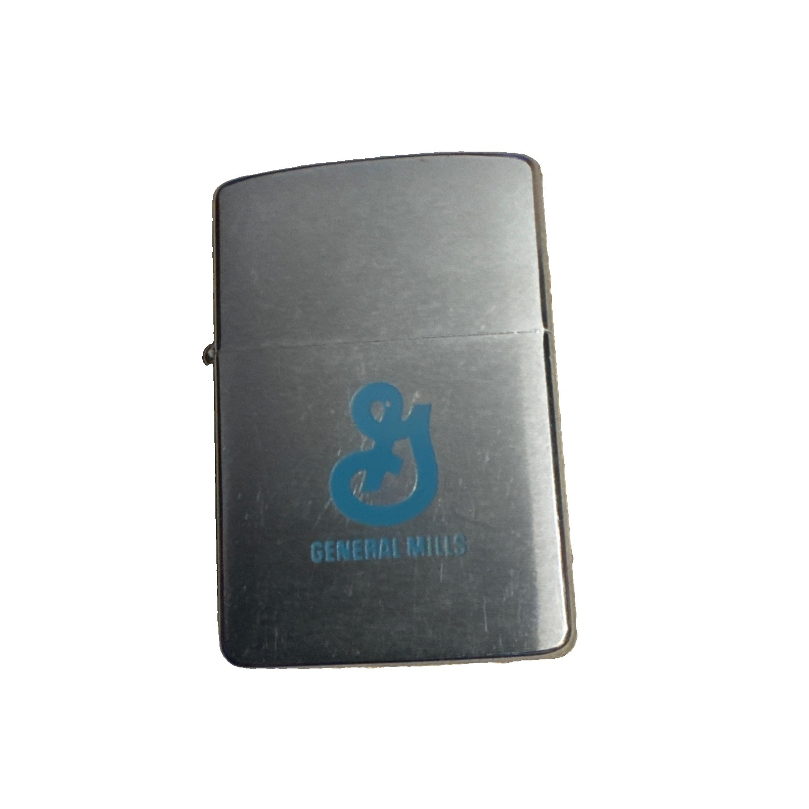General Mills Logo On Zippo Lighter / General William Rawlings USAF Retired Pres