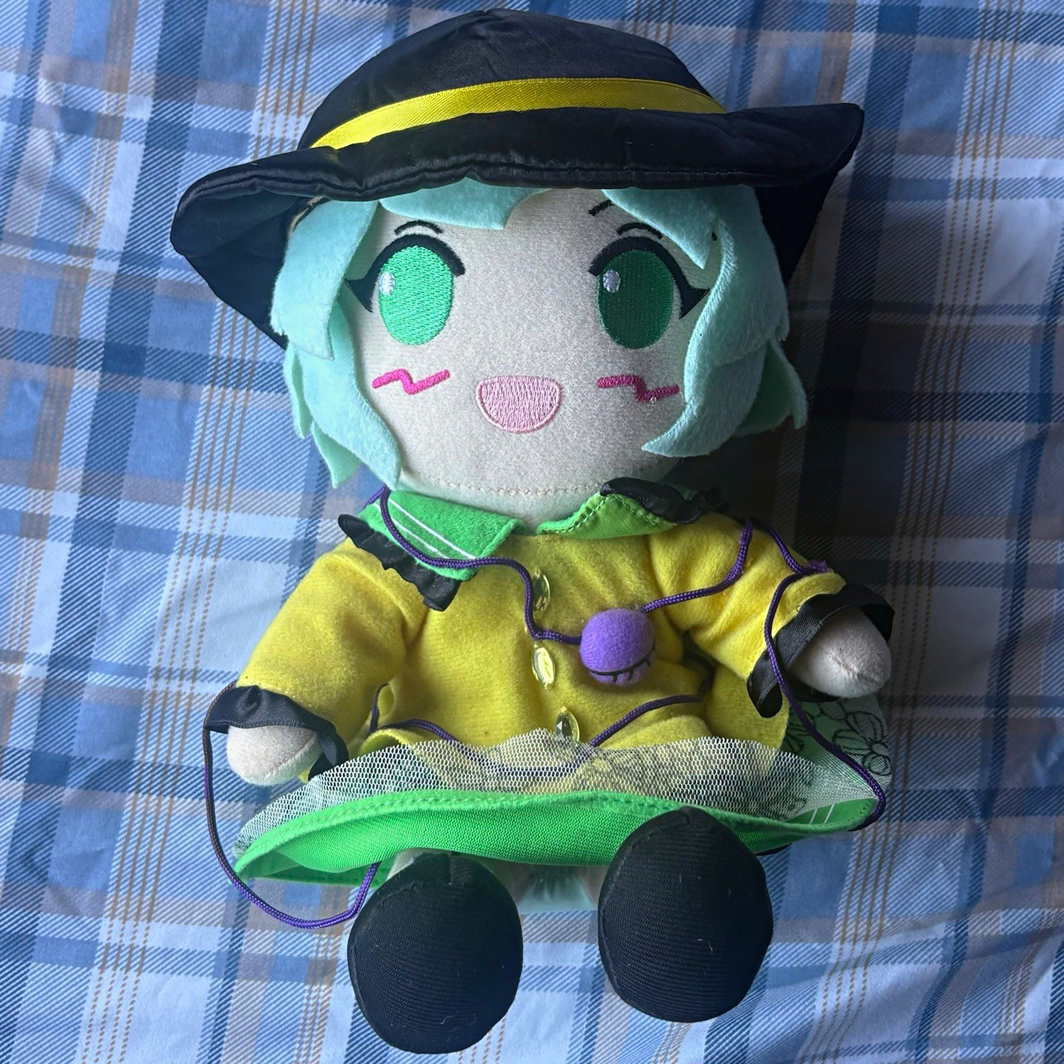 US SELLER very rare touhou project japanese doujin plush koishi komeiji 2010