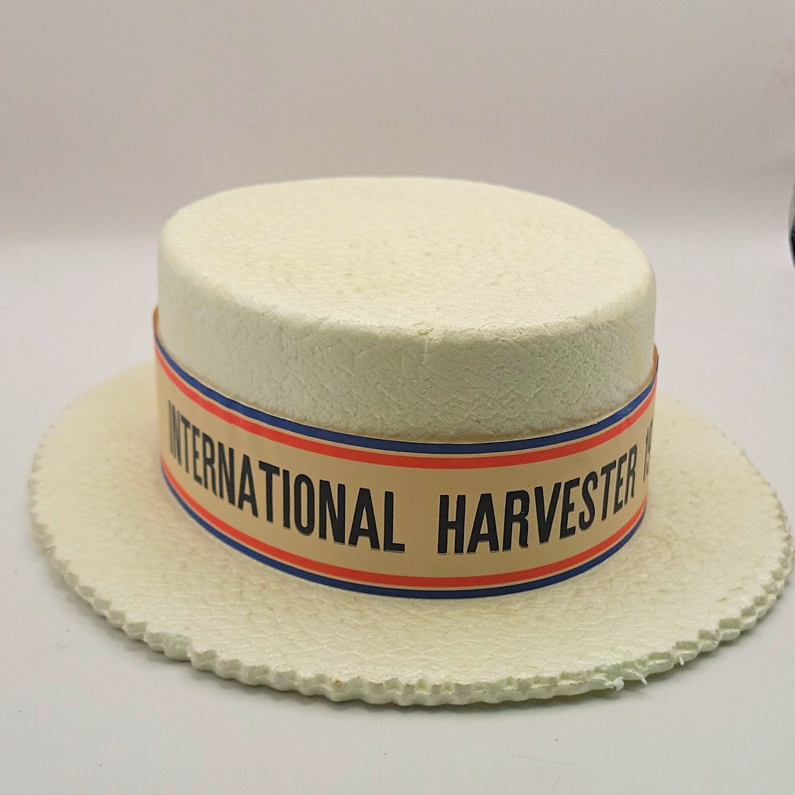 Rare International Harvester 1976 Vintage Campaign Styro..Cap, White, Original