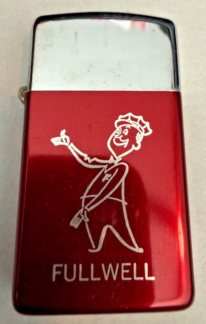 VRHTF SUPER COOL VINTAGE ORIGINAL FULLWELL GAS / OIL CIGARETTE LIGHTER -NIB