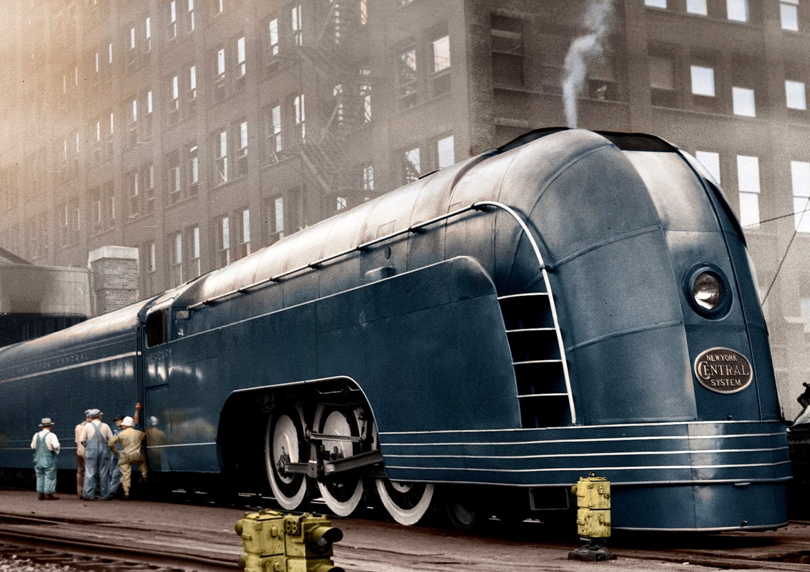 1930s NEW YORK STREAMLINER Dramatic PHOTO (177-V)