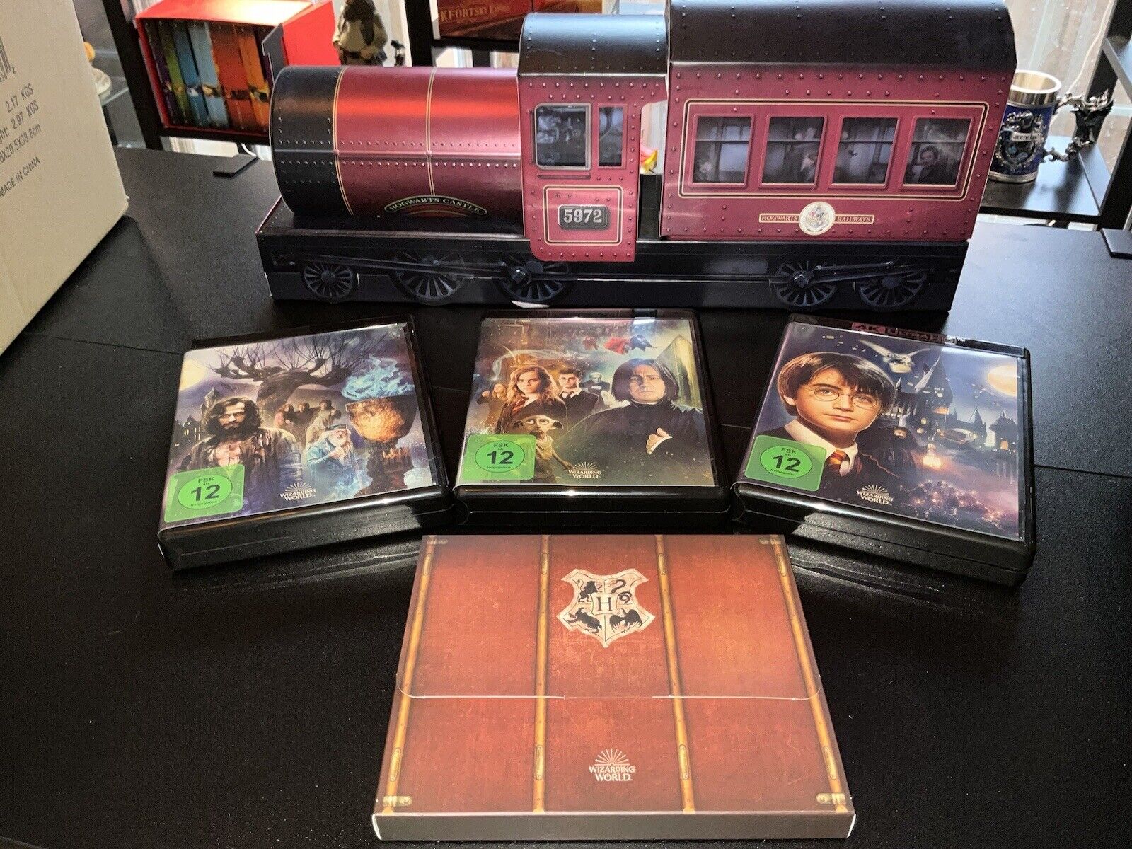 Harry Potter 20th Anniv. 8-Film Collector\'s Set 4K UHD + Blu-ray - Special Train
