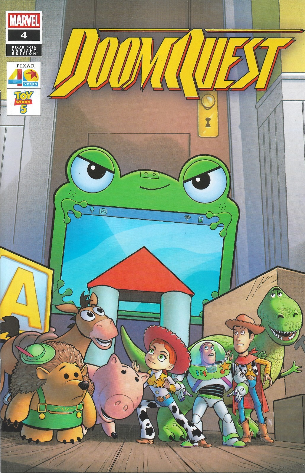 DOOMQUEST #4 PACO MEDINA PIXAR 40TH VARIANT (VF to VF+) (MARVEL COMICS 2026)