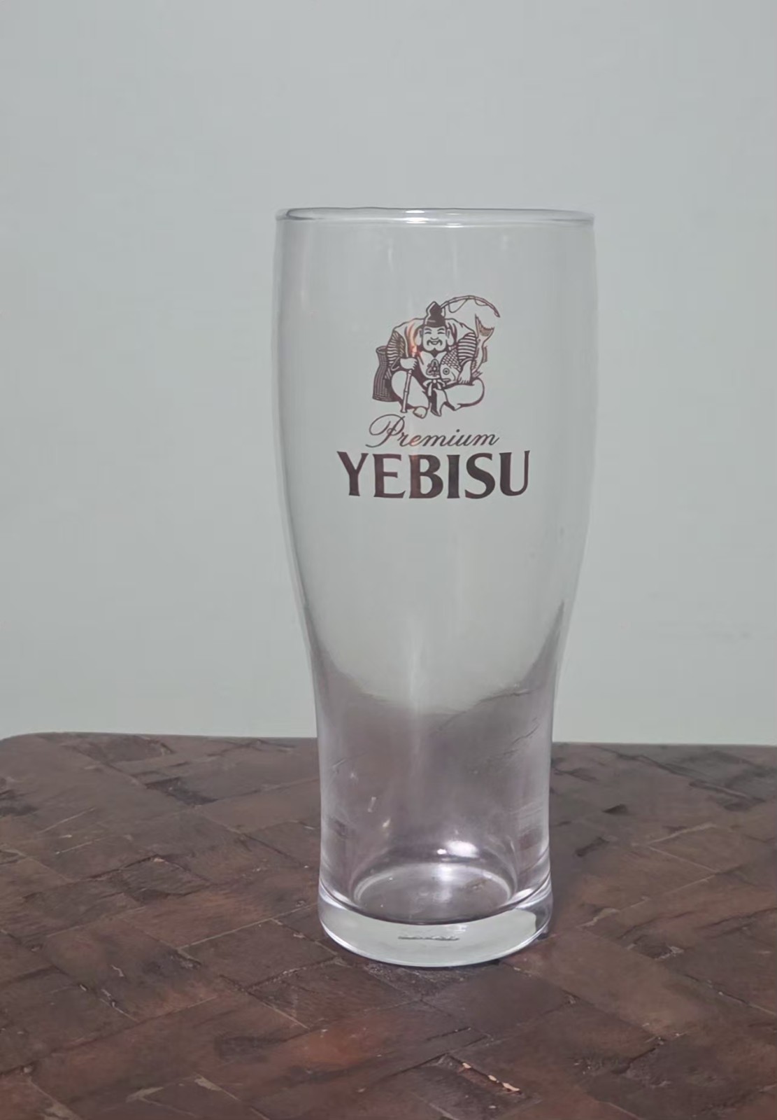Yebisu Japanese Premium Beer Glass Japan 