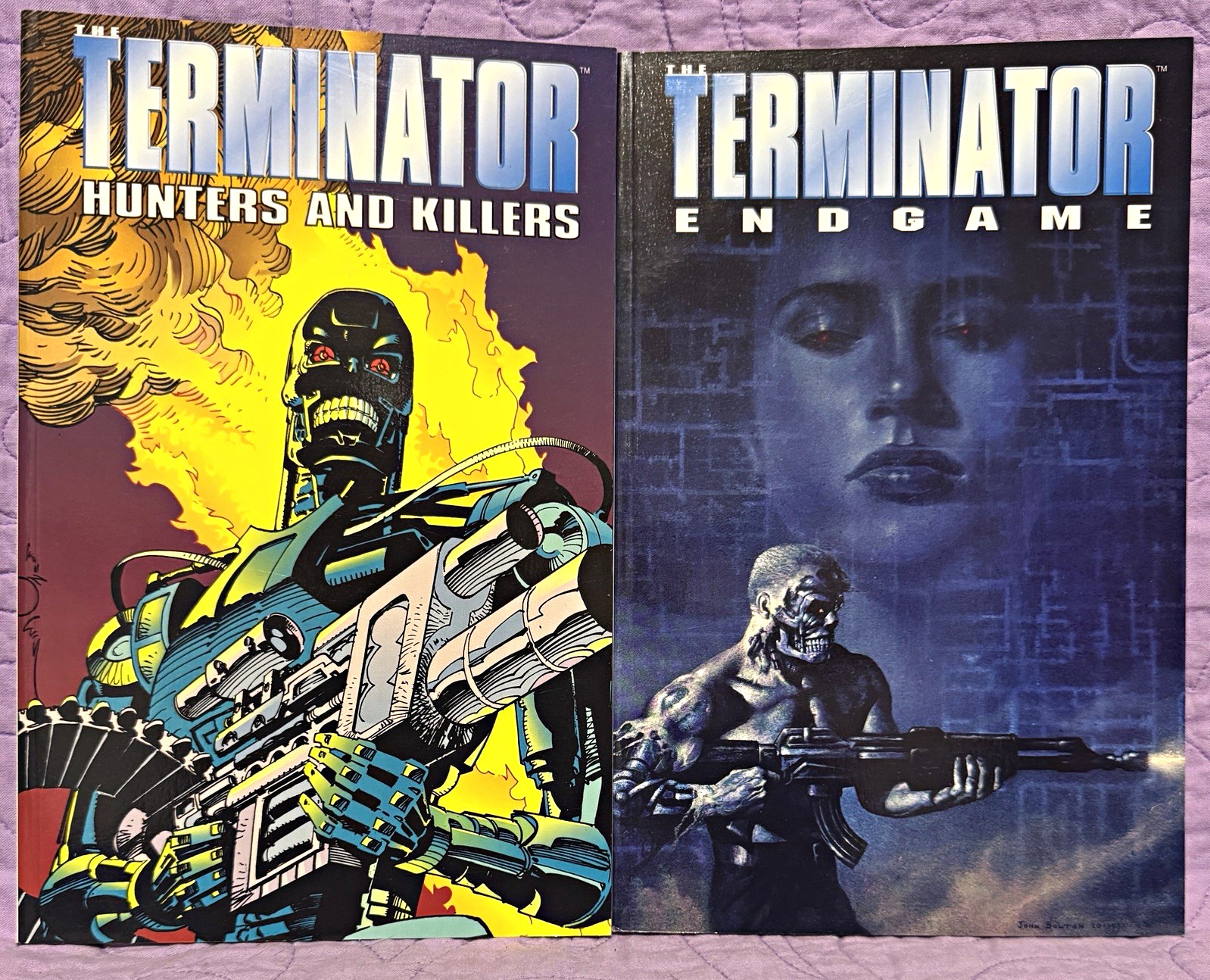 The Terminator TPB 2-Book Set: Hunters and Killers + Endgame Dark Horse 1993