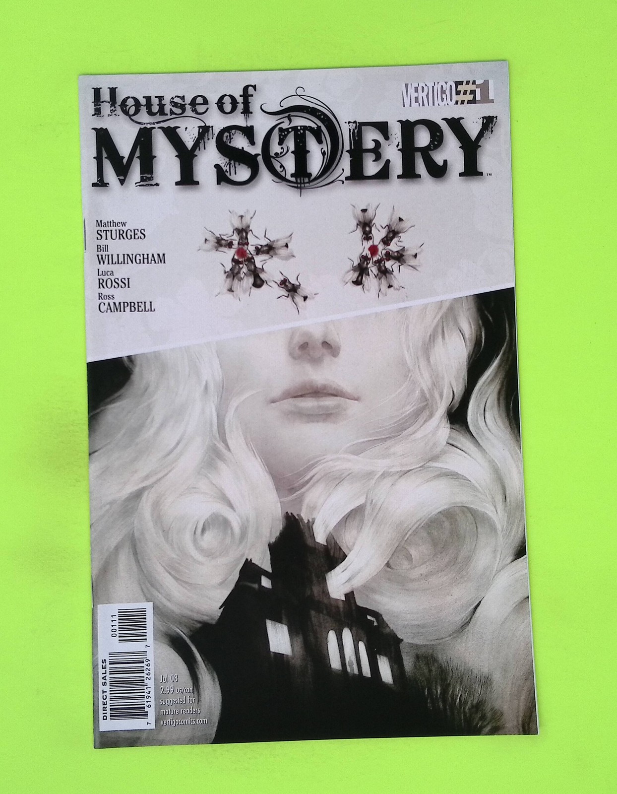 House of Mystery #1 Vol. 2 2008 Vertigo 1st App High Grade Comic Book J67-178