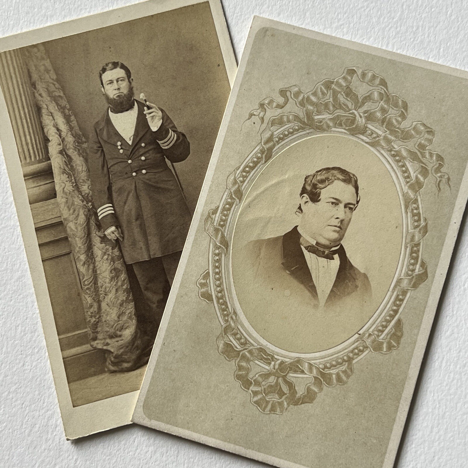 Antique CDV Photograph Dapper Man Calcutta India Possibly 6th Earl Of Mayo