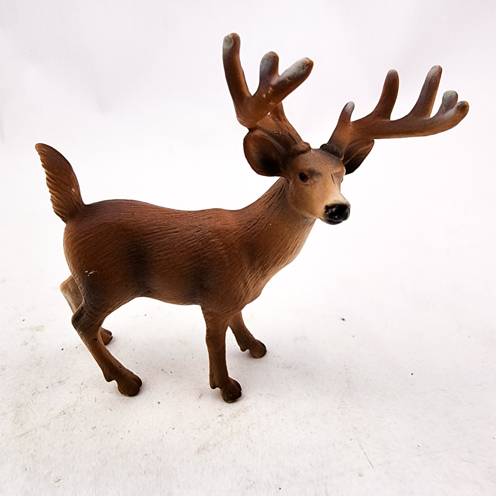 Schleich Deer Buck Figure 2002 Germany Antlers Wildlife Forest Animal Toy