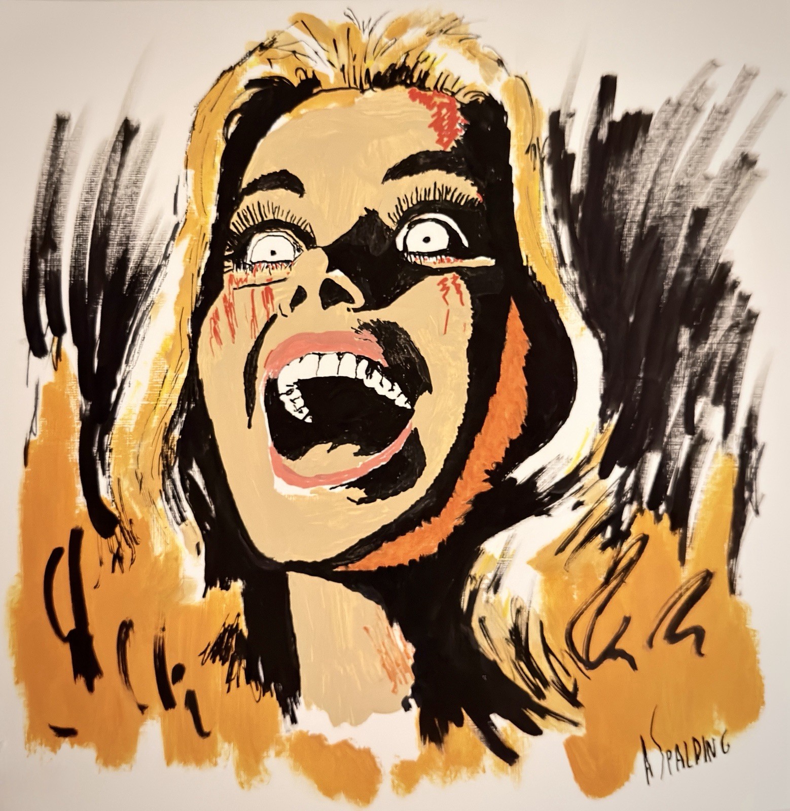 Stephen King's Carrie - 12x12 Original Art by Alex Spalding w/COA - NOT a Print