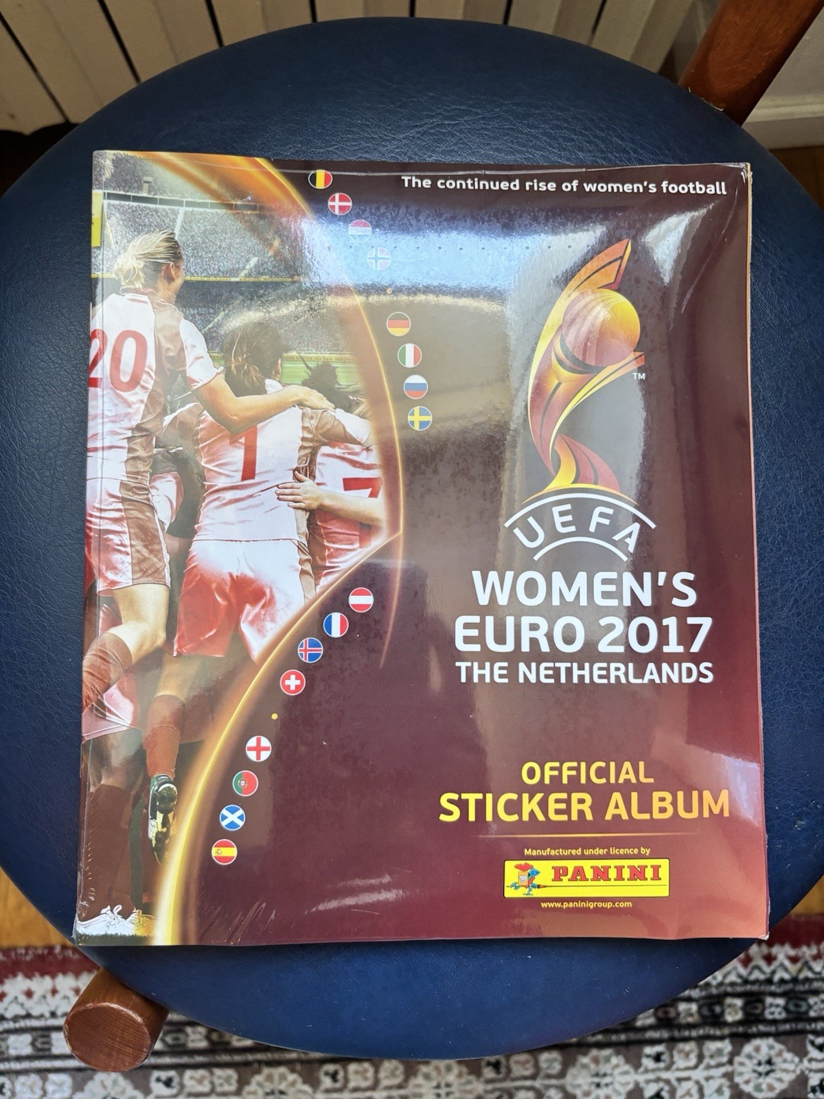 PANINI SEALED/Sealed EURO 2017 WOMEN'S Netherlands Figure Album