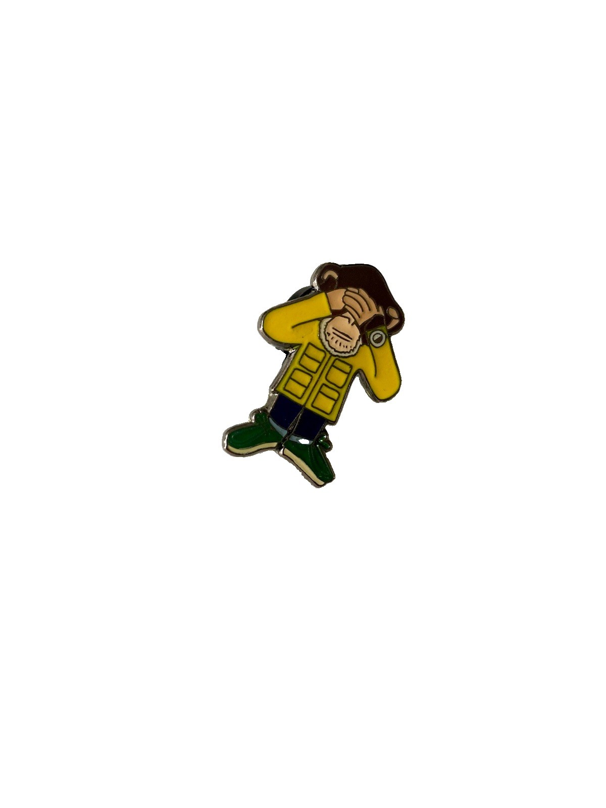 New, A Guy Called Minty ‘See No Evil’ Wise Monkey In Casuals Clothing Pin Badge.