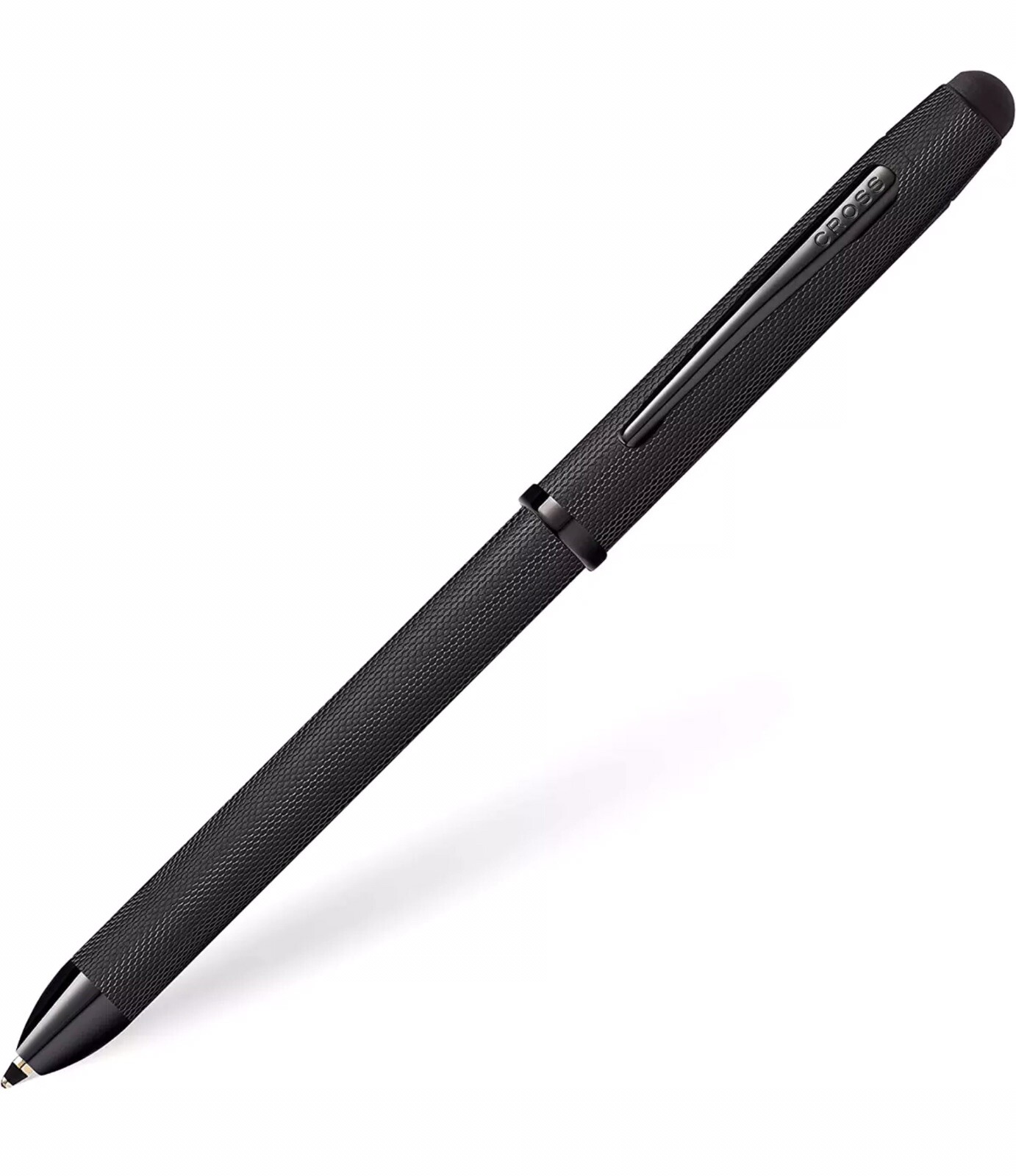 Cross Tech3+ Multifunction Pen W/ Stylus Ballpoint Pen & Pencil Brushed Black