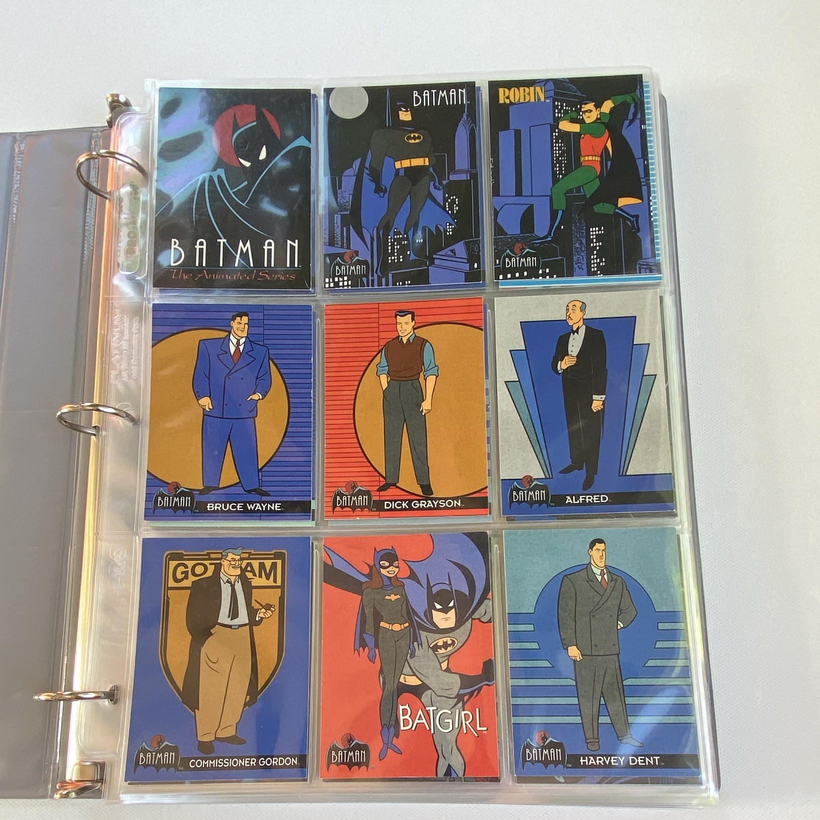 1993 Topps Batman: The Animated Series 1 & 2 Sets. See Description