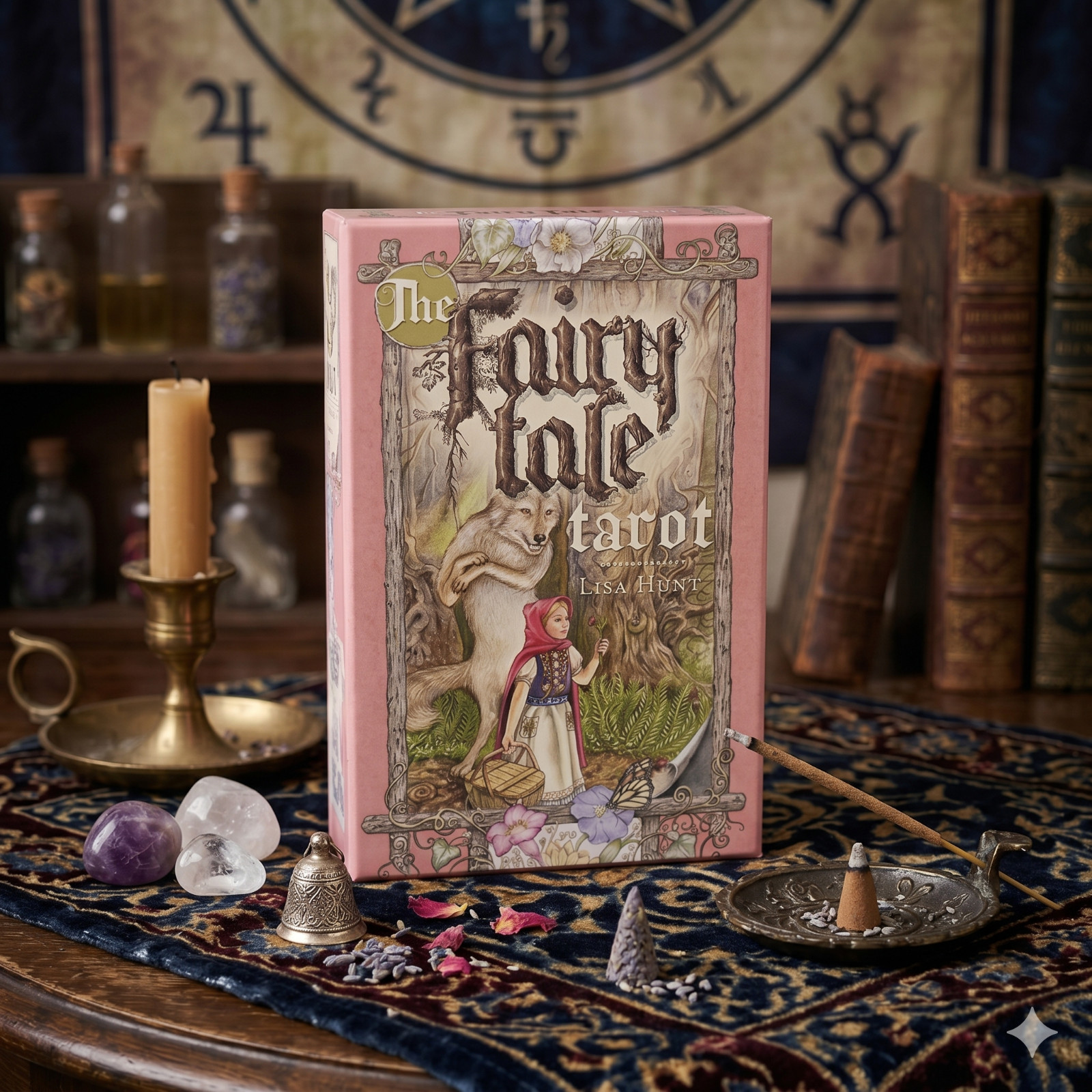 RARE Lisa Hunt Fairy Tale Tarot - 1st Edition Llewellyn (2009) - OOP Collectible