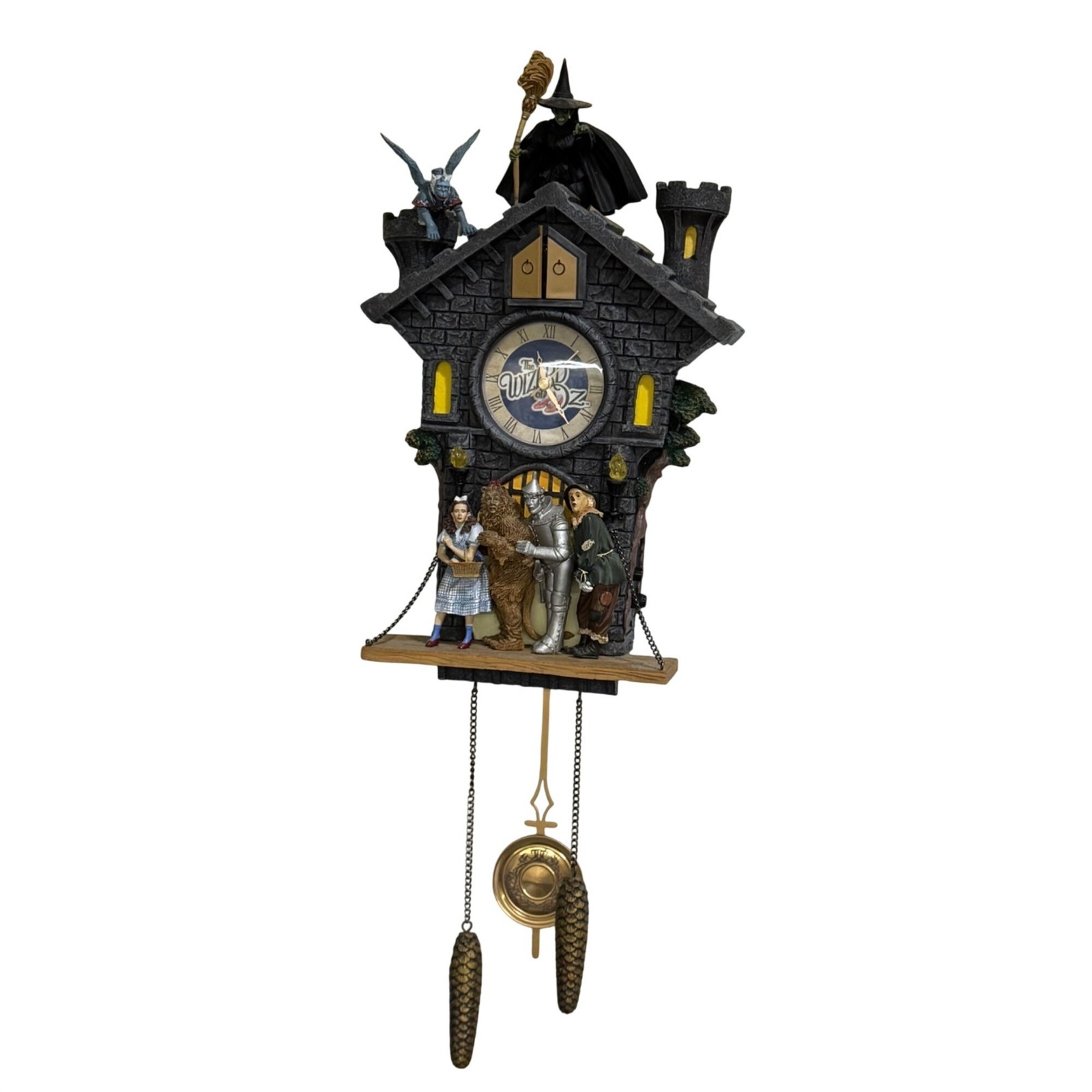 Wizard Of Oz Cuckoo Clock Bradford Exchange All In Good Time My Little Pretty