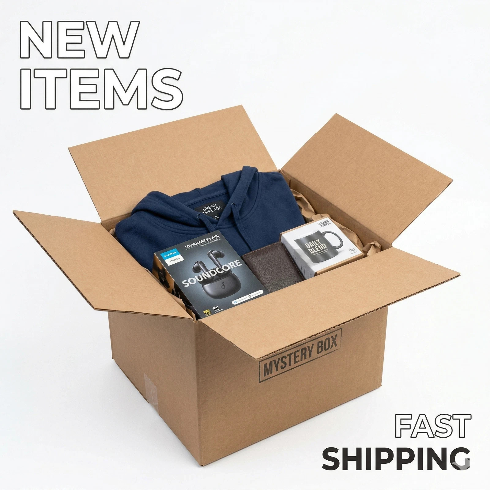 Overstock Surprise Box – Assorted New Items for Resellers