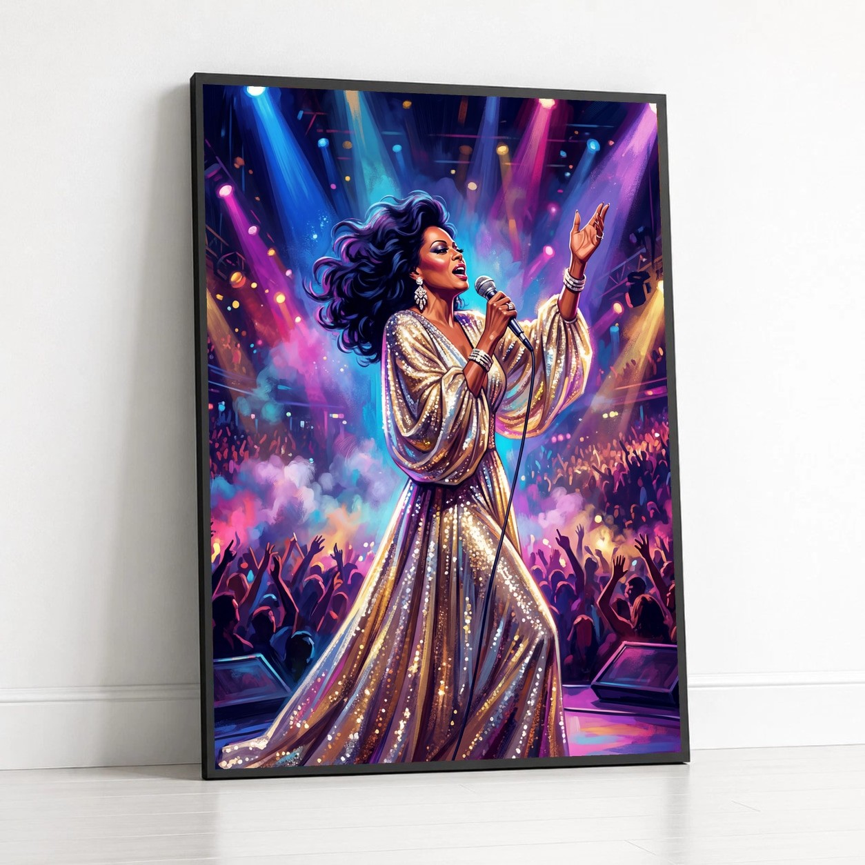 Poster Singers - Diana Ross Ultra-HD Art Print