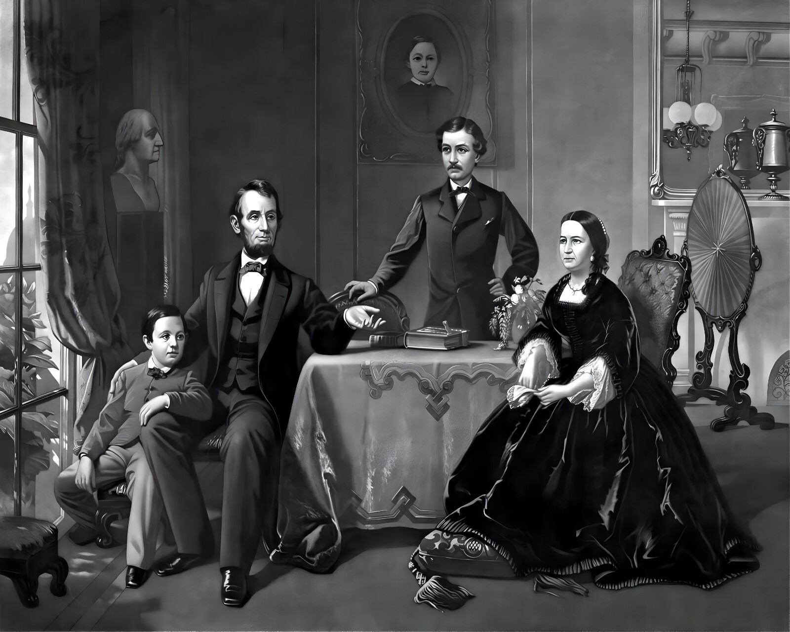 Abraham Lincoln American President Vintage Style 8x10 Photo Print Reprint