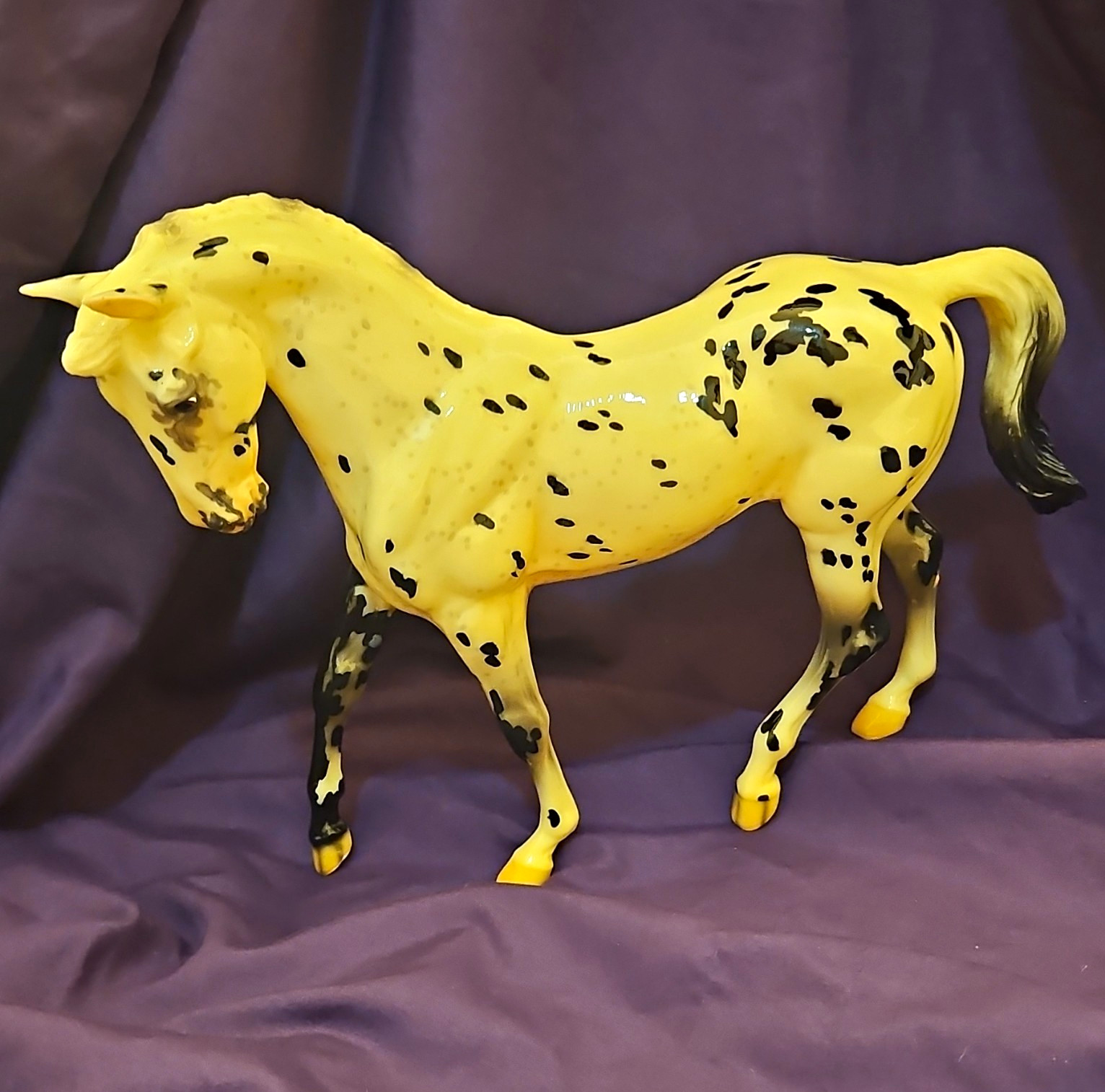 Breyer BreyerFest 2022  Brahms Leopard Appaloosa Glossy 2,200 Pieces Created