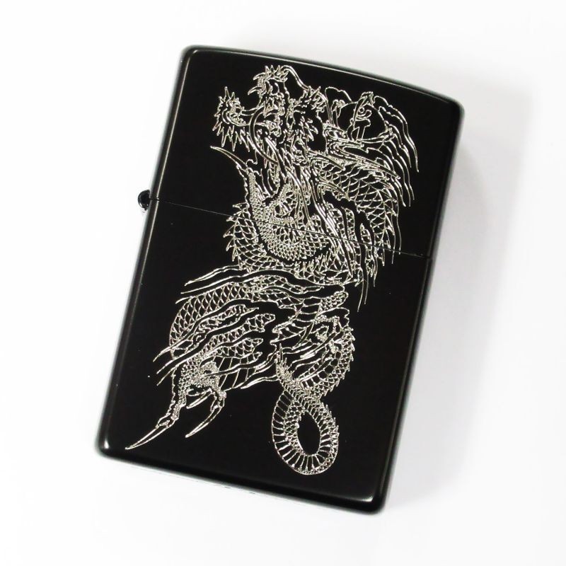 Zippo Ryu ga Gotoku 8 Kazuma Kiryu Like a Dragon Matte Black Silver Japan Yakuza